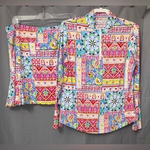 G Lifestyle Set Top L Skort XL